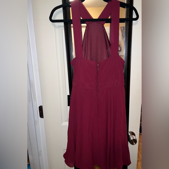 Burgundy LuLu’s dress New with Tags! - Picture 4 of 5